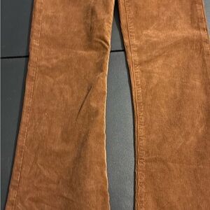 American Eagle Outfitters Tan Corduroy Trousers. New with Tags. Size 00